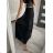 Chiffon Rock Long Ladies (uni sl) ITALIENISCHER MODUS IM319678 S/M schwarz