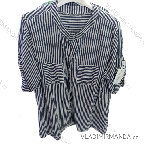 Kurzes ärmelloses Damenkleid aus Chiffon (S / M ONE SIZE) ITALIAN FASHION IM721087