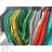 Kurzes ärmelloses Damenkleid aus Chiffon (S / M ONE SIZE) ITALIAN FASHION IM721087