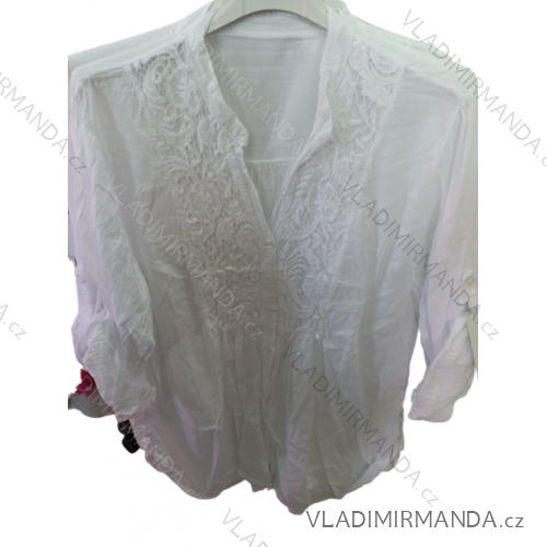 Kurzes ärmelloses Damenkleid aus Chiffon (S / M ONE SIZE) ITALIAN FASHION IM721087