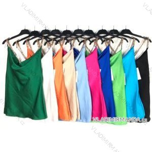 Šaty letní na ramínka dámské (S/M ONE SIZE) ITALSKÁ MÓDA IMPBB22B21841