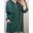 Hemd Langarm Kleid Frauen (Uni l / 2xl ) ITALIAN FASHION IMT20056