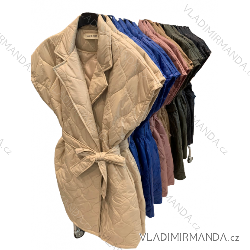 Ärmellose Steppweste für Damen Herbst (S/M/L ONE SIZE) ITALIAN FASHION IMC22503