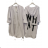 Langärmliger Baumwoll-Cardigan mit Kapuze für Damen (Einheitsgröße S/M) ITALIAN FASHION IMPLI2211250WHAT