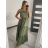 Langes Sommerkleid für Damen (S/M ONE SIZE) ITALIAN FASHION IMWB222567
