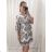 Lange Sommerhose für Damen (S / M ONE SIZE) ITALIAN FASHION IMPDY222XFH0375 L / XL Blaulicht