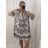 Lange Sommerhose für Damen (S / M ONE SIZE) ITALIAN FASHION IMPDY222XFH0375 L / XL Blaulicht