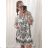 Lange Sommerhose für Damen (S / M ONE SIZE) ITALIAN FASHION IMPDY222XFH0375 L / XL Blaulicht