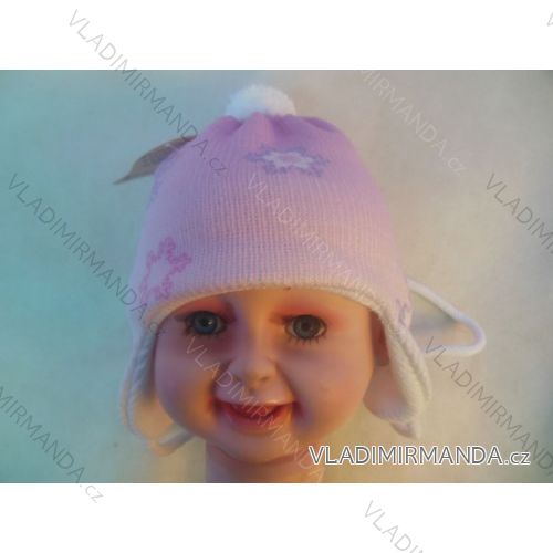 Kinder Wintermütze Mädchen (uni) POLSKÁ VÝROBA POL172