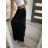 Sukně dlouhá dámská (UNI S/L) ITALSKÁ MÓDA IM722063 schwarz S/M