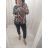 Oversize Tunika 3/4 Langarm Damen Plus Size (XL/2XL ONE SIZE) ITALIAN FASHION IM422896