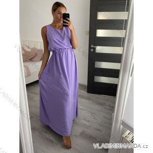 Langes Sommerkleid für Damen (S/M ONE SIZE) ITALIAN FASHION IMWB222567