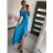 Carmen Sommer Sommer Schulterkleid (UNI S / M) ITALIENISCHE MODE IMM20628 S/M orange