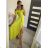 Carmen Sommer Sommer Schulterkleid (UNI S / M) ITALIENISCHE MODE IMM20628 S/M orange