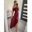 Carmen Sommer Sommer Schulterkleid (UNI S / M) ITALIENISCHE MODE IMM20628 S/M orange