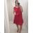 Sommerkleid mit ärmelloser Handtasche Damen (S / M ONE SIZE) ITALIAN FASHION IM422601