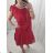 Sommerkleid mit ärmelloser Handtasche Damen (S / M ONE SIZE) ITALIAN FASHION IM422601