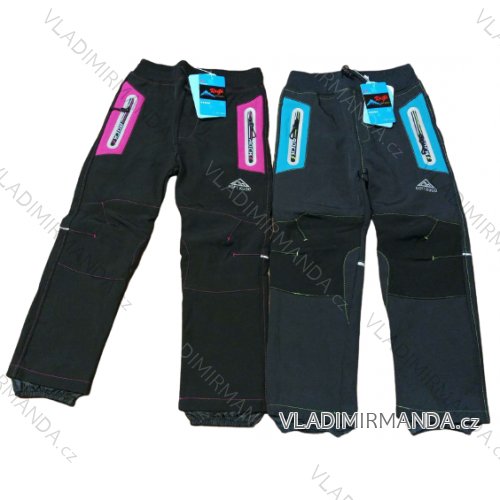 Softshellhose mit Fleece isoliert Kinder Mädchen Mädchen und Jungen (116-146) KUGO HK1805-670