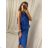 Sommerkleid mit ärmelloser Handtasche Damen (S / M ONE SIZE) ITALIAN FASHION IM422601