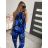 Sommer Tunika Kurzarm und lang gestreiften Rock Frauen (uni xs-m) ITALIENISCHE MODE IM119426