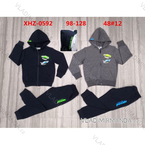 Set aus Kapuzen-Sweatshirt mit Reißverschluss und Jogginghose Kinder Teen Mädchen (116-146) ACTIVE SPORT ACT218P-7473