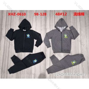 Set aus Kapuzen-Sweatshirt mit Reißverschluss und Jogginghose Kinder Teen Mädchen (116-146) ACTIVE SPORT ACT218P-7473