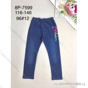 Leggings Denim Jeans Light Girls Teen Girls (116-146) ACTIVE SPORT ACT218P-7496