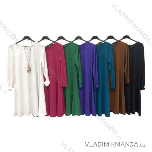 Šaty letní na ramínka dámské (S/M ONE SIZE) ITALSKÁ MÓDA IMPBB22B21841