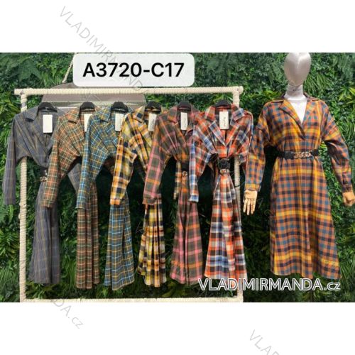 Šaty letní na ramínka dámské (S/M ONE SIZE) ITALSKÁ MÓDA IMPBB22B21841