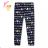Lange Leggings für Kinder (98-128 / schwarz) KUGO M0185