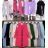 Kleid mit 3/4 Ärmeltasche für Damen (uni sl) ITALIAN Fashion IMWD20529