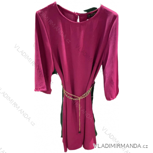 Elegantes eiskaltes langes trägerloses Kleid für Damen (S / M ONE SIZE) ITALIAN FASHION IMM22921