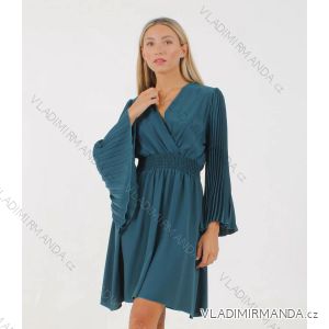 Elegantes eiskaltes langes trägerloses Kleid für Damen (S / M ONE SIZE) ITALIAN FASHION IMM22921