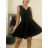 Elegantes eiskaltes langes trägerloses Kleid für Damen (S / M ONE SIZE) ITALIAN FASHION IMM22921