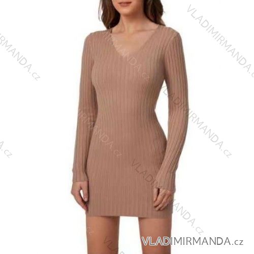 Elegantes eiskaltes langes trägerloses Kleid für Damen (S / M ONE SIZE) ITALIAN FASHION IMM22921