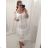 Kleid mit 3/4 Ärmeltasche für Damen (uni sl) ITALIAN Fashion IM3181746 XL/2XL grün