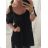Kleid mit 3/4 Ärmeltasche für Damen (uni sl) ITALIAN Fashion IM3181746 XL/2XL grün