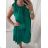 Sommerkleid mit ärmelloser Handtasche Damen (S / M ONE SIZE) ITALIAN FASHION IM422601