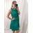 Sommerkleid mit ärmelloser Handtasche Damen (S / M ONE SIZE) ITALIAN FASHION IM422601