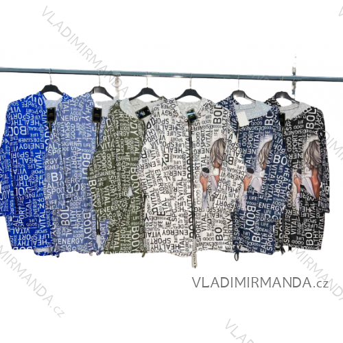 Kleid Oversize Kurzarm Damen (4XL/5XL ONE SIZE) ITALSKÁ MÓDA IM422026