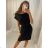 Sommer kurzes Damenkleid (uni s-m) ITALIAN FASHION IMM20127