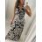 Eiskaltes ärmelloses langes Sommerkleid für Damen (S/M/L ONE SIZE) ITALIAN FASHION IMM22974