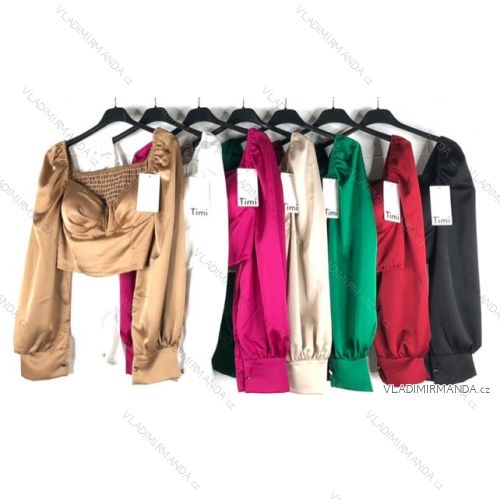 Šaty letní na ramínka dámské (S/M ONE SIZE) ITALSKÁ MÓDA IMPBB22B21841