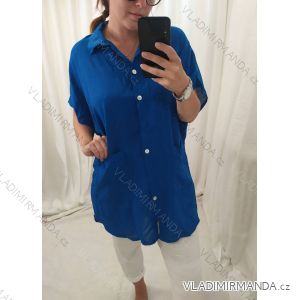 Košile krátký rukáv dámské (4XL-5XL) ITALSKÁ MÓDA IMM219400