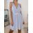 Šaty elegantní bez rukávů dámské (S/M ONE SIZE) ITALSKÁ MÓDA IMM22917 schwarz S/M