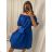 Carmen Sommerkleid mit Damenhandtasche (S / M ONE SIZE) ITALIAN FASHION IM322206