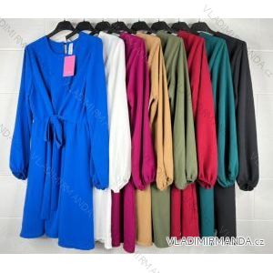 Šaty letní na ramínka dámské (S/M ONE SIZE) ITALSKÁ MÓDA IMPBB22B21841
