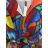 Elegantes Damen-Partykleid mit langen Ärmeln (S/M ONE SIZE) ITALIAN FASHION IM322282