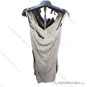 Elegantes Damen-Partykleid mit langen Ärmeln (S/M ONE SIZE) ITALIAN FASHION IM322282