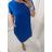 Kurzarmkleid für Damen (Uni L / XL) ITALIAN FASHION IM320003